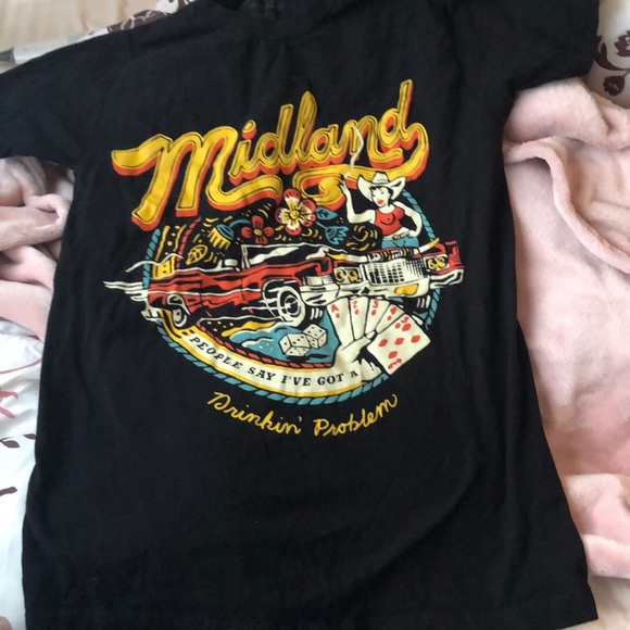 midland band t shirts